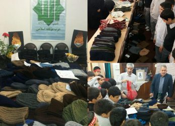 ایجاد پایگاه جمع آوری کمک های مردمی به رزمندگان مدافعان حرم در واحد خواهران حزب موتلفه اسلامی استان تهران