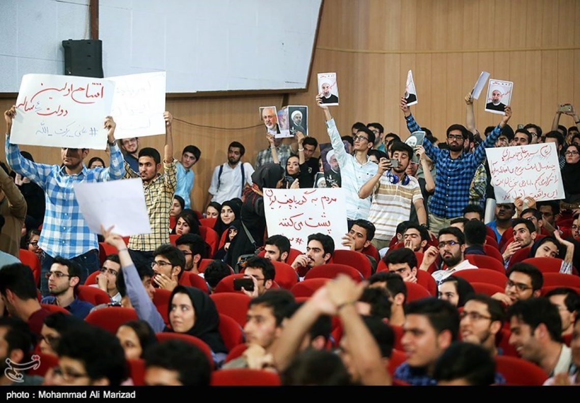 سخنرانی سید مصطفی میرسلیم در جمع دانشجویان دانشگاه امیرکبیر
