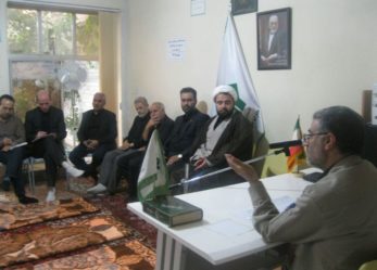 مراسم عزاداری حزب موتلفه اسلامی در استان آذربایجان شرقی برگزار شد