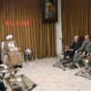 گزارش تصویری دیدار جمعی از اعضای شورای مرکزی حزب موتلفه اسلامی با آیات عظام نوری همدانی، جوادی آملی و حجت‌الاسلام شهرستانی