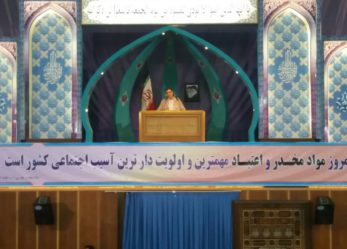 سخنرانی پیش از خطبه های نماز جمعه شهرستان تبریز توسط دکتر جهانی دبیر حزب موتلفه ی اسلامی استان آذربایجان شرقی
