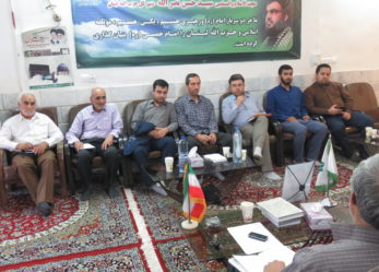 تقدیر از آقای حسین پور مسئول خبرگزاری فارس در خراسان شمالی در جلسه شورای استان به مناسبت روز خبرنگار