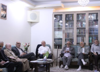 اعضای شورای مرکزی حزب موتلفه اسلامی از حاج «مهدی سعید محمدی»، پیشکسوت و مبارز انقلابی تجلیل کردند