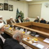 گزارش تصویری دیدار اعضاء شورای مرکزی حزب موتلفه اسلامی با شورای عالی جامعه مدرسین قم