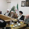 گزارش تصویری دیدار اعضاء شورای مرکزی حزب موتلفه اسلامی با شورای عالی جامعه مدرسین قم
