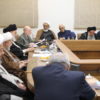 گزارش تصویری دیدار اعضاء شورای مرکزی حزب موتلفه اسلامی با شورای عالی جامعه مدرسین قم