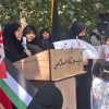 تجمع بانوان حزب موتلفه اسلامی در حمایت از مادران و کودکان مظلوم غزه
