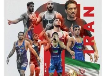 تبریک به قهرمانان کشتی ایران