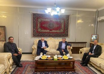 دیدار هیئت حزب موتلفه اسلامی با سرپرست سفارت ایران در پیونگ‌یانگ