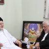 دیدار دبیرکل و برخی از اعضای شورای مرکزی با علمای قم