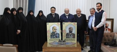 دیدار اعضای شورای مرکزی حزب موتلفه اسلامی از خانواده سردار شهید رشید