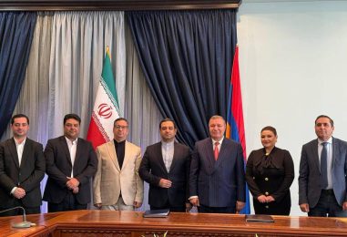 امضای تفاهم‌نامه همکاری حزبی میان حزب موتلفه اسلامی و حزب ارمنستان شکوفا در ایروان   