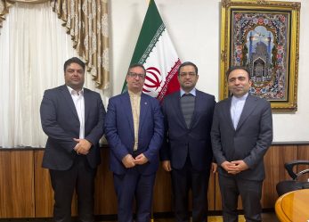 دیدار هیئت حزب موتلفه اسلامی با شیرغلامی سفیر جدید ایران در ارمنستان 