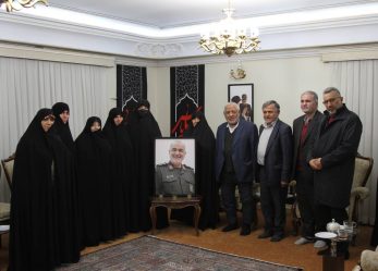 دیدار حزب مؤتلفه اسلامی با خانواده سردار سپهبد شهید حسین سلامی به مناسبت ایام رجبیه   