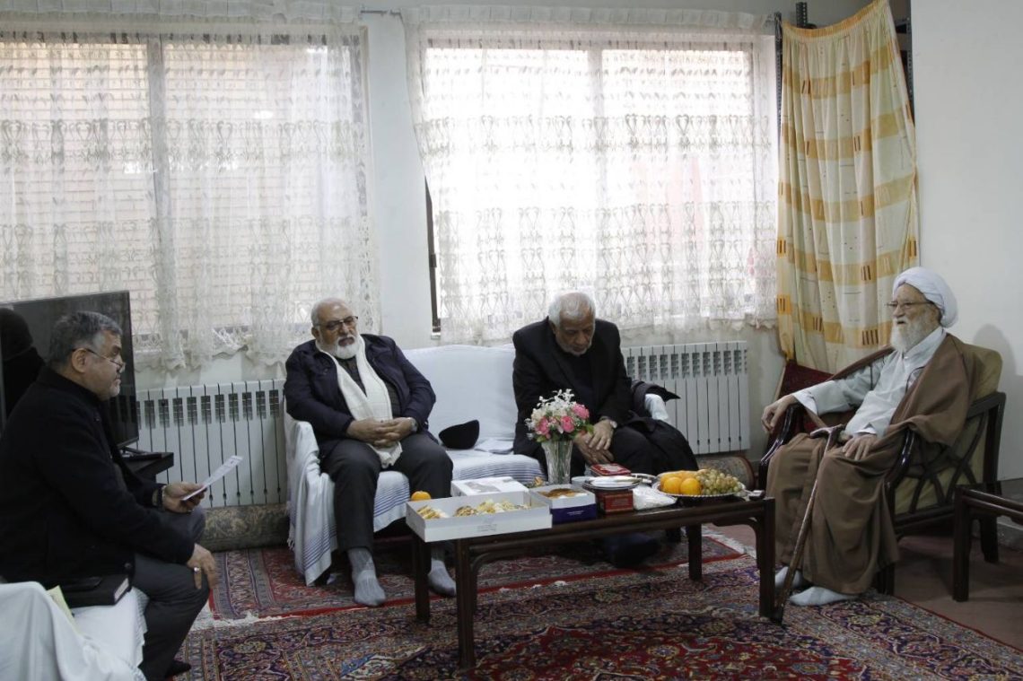دیدار اعضای هیئت رییسه شورای مرکزی حزب موتلفه اسلامی با دبیرکل جامعه روحانیت مبارز   