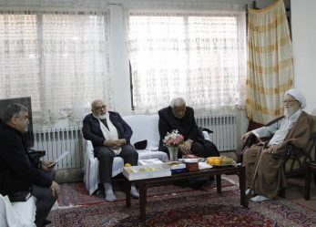 دیدار اعضای هیئت رییسه شورای مرکزی حزب موتلفه اسلامی با دبیرکل جامعه روحانیت مبارز   