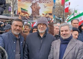 حضور پر شور جوانان و اعضای حزب موتلفه اسلامی استان زنجان در راهپیمایی یوم الله ۲۲بهمن   