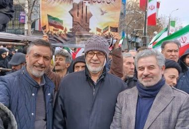 حضور پر شور جوانان و اعضای حزب موتلفه اسلامی استان زنجان در راهپیمایی یوم الله ۲۲بهمن   